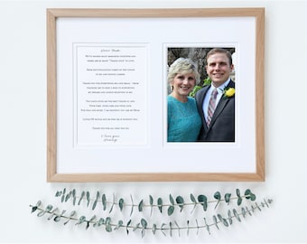 Gift for Mom from Son, Letter to Mother from Son, Thank you gift for Mom, Worlds Best Mom, Mother Son Dance, Wedding Gift Mom