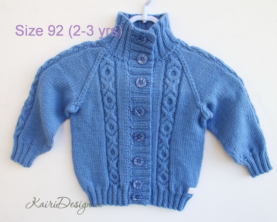 hand knitted cardigans for toddlers