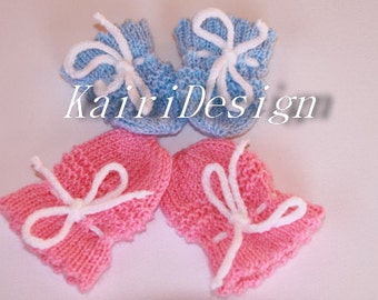 HAND KNITTING Pattern- Baby doll mittens knitting for Baby Born, Doll clothes knitting pattern, Knitting pattern