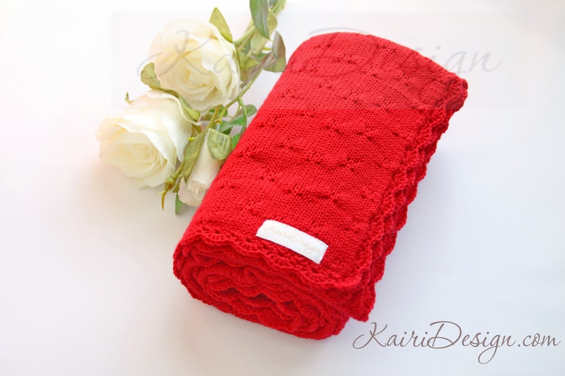 MACHINE KNITTING PATTERN Baby Blanket Stroller Knitting Etsy