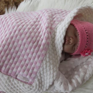 Machine KNITTING PATTERN Baby Blanket Stroller Knitting Pattern PDF ...