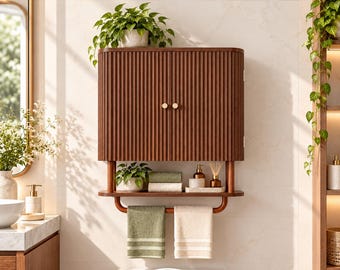 IKEA Gunnern Red Metal Medicine Cabinet, Vintage First Aid Wall