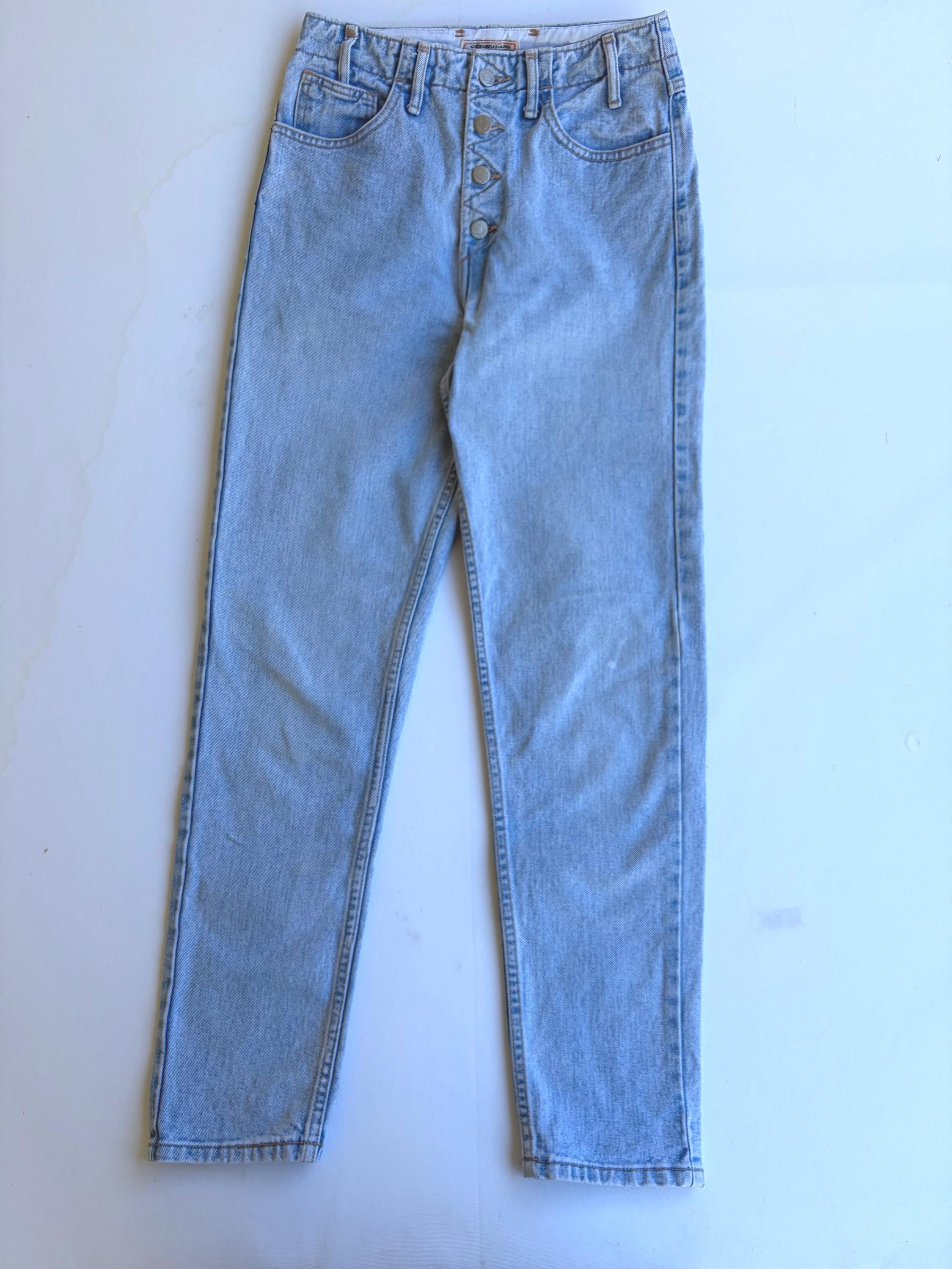あ*お様 【美品】ヴィンテージ　OLD GUESS JEANS USA デニムカ Guess Jeans Vintage - Etsy