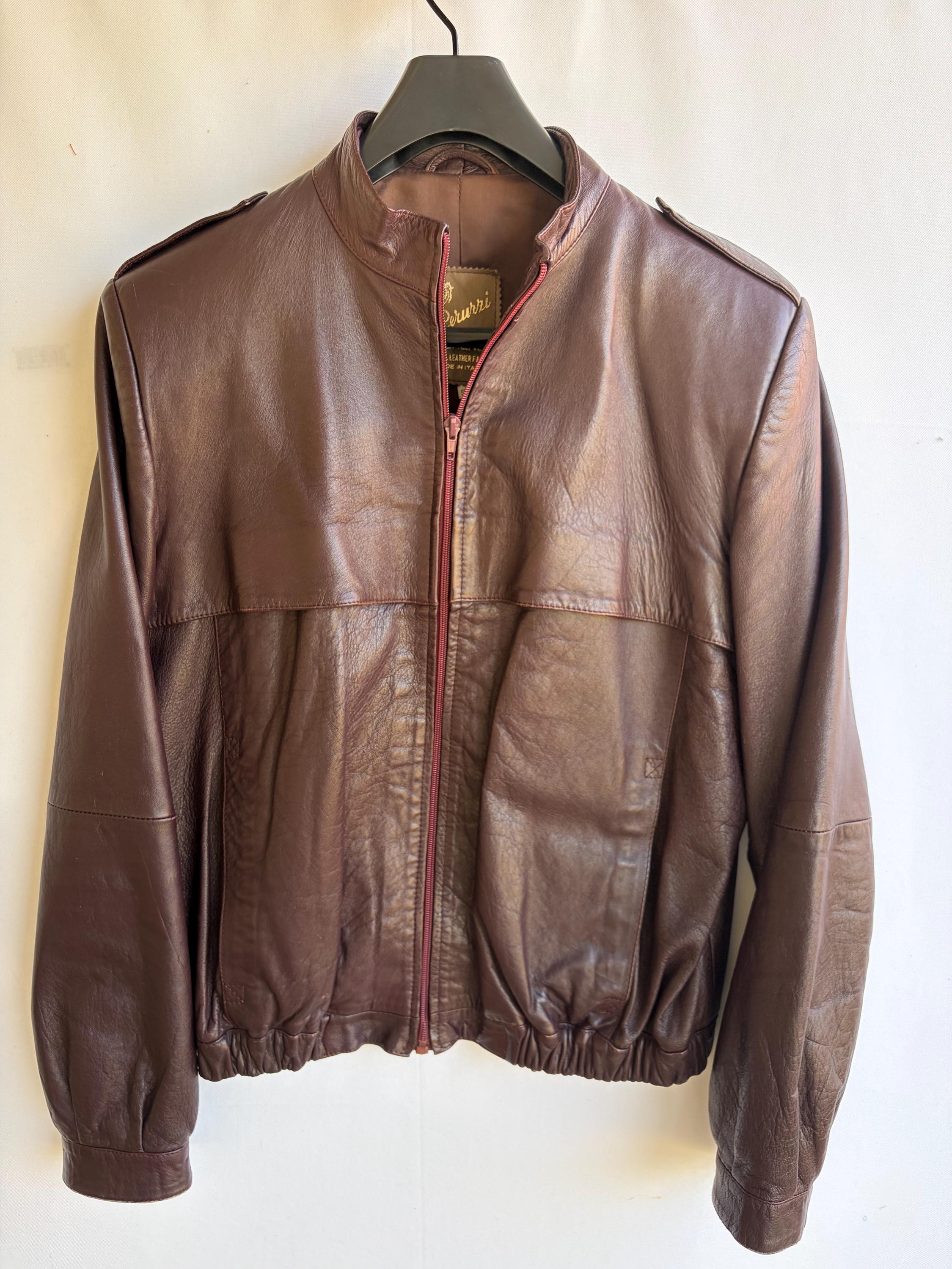 【美品】Peruzzi ペルッツィ イタリア製 本革 ライダース 52 黒 Peruzzi jacket - Etsy 日本