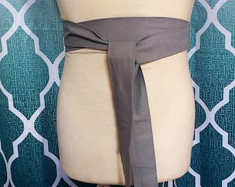 30% OFF! Sash in Gray Linen