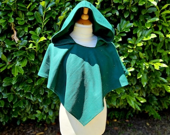 Cowl in Hunter Green Wool