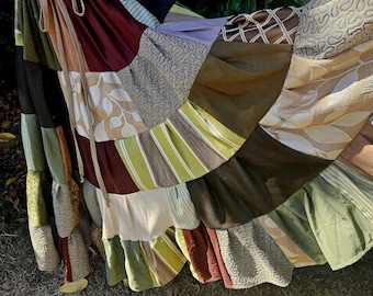 Wild Rover Collection "Fenwood" Colorway 5-Layer Skirt