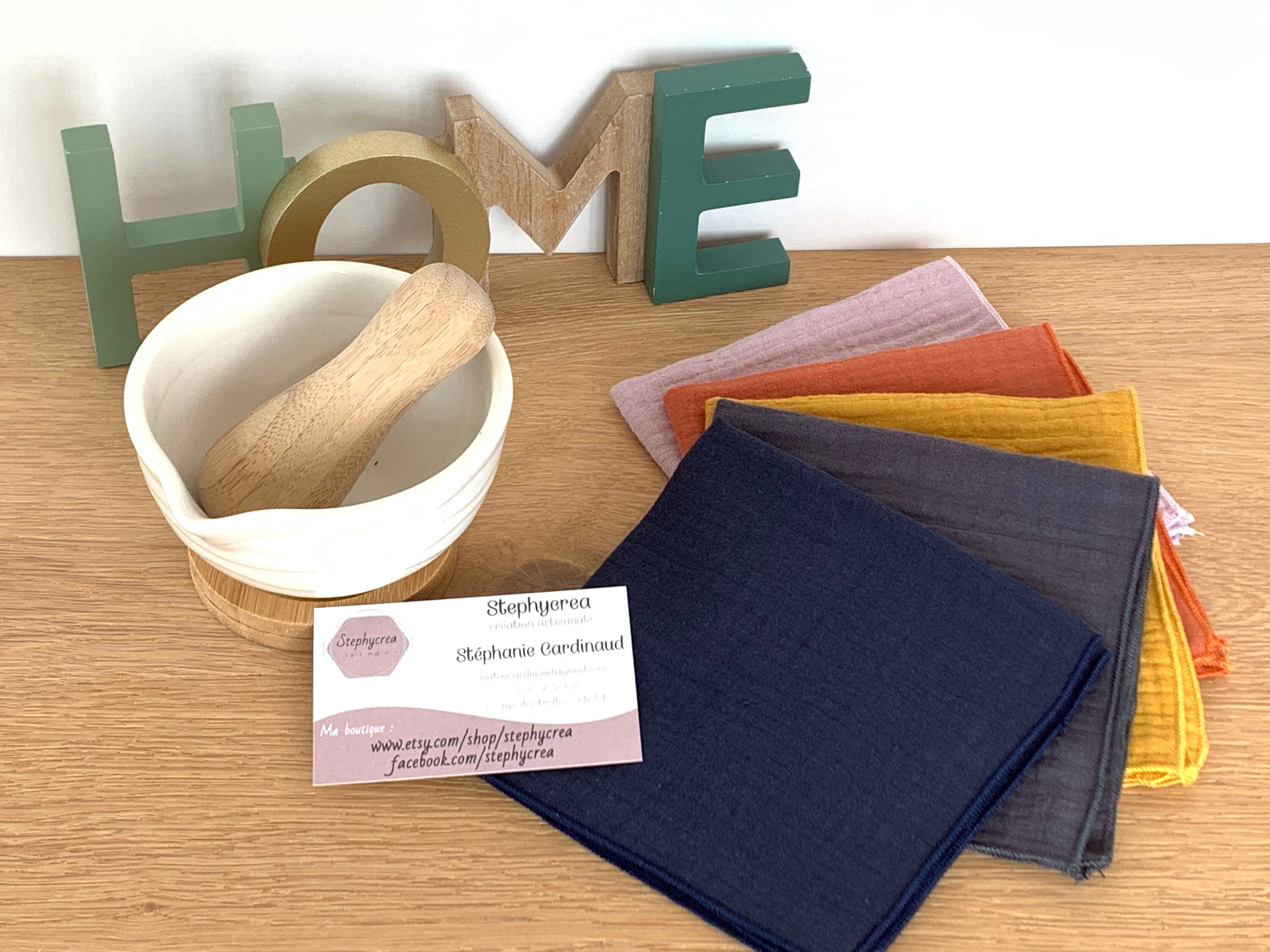 Soft fabric handkerchiefs without ironing in oekotex cotton gas