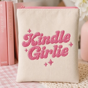 Kindle Girlie Broderidesign | Booktok Coquette Maskinbroderifil