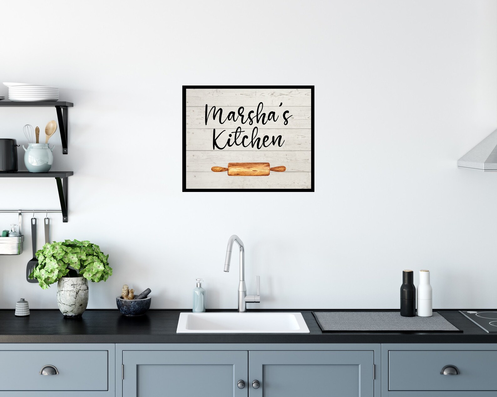 Custom Kitchen Sign Personalized Kitchen Décor Wall Art - Etsy