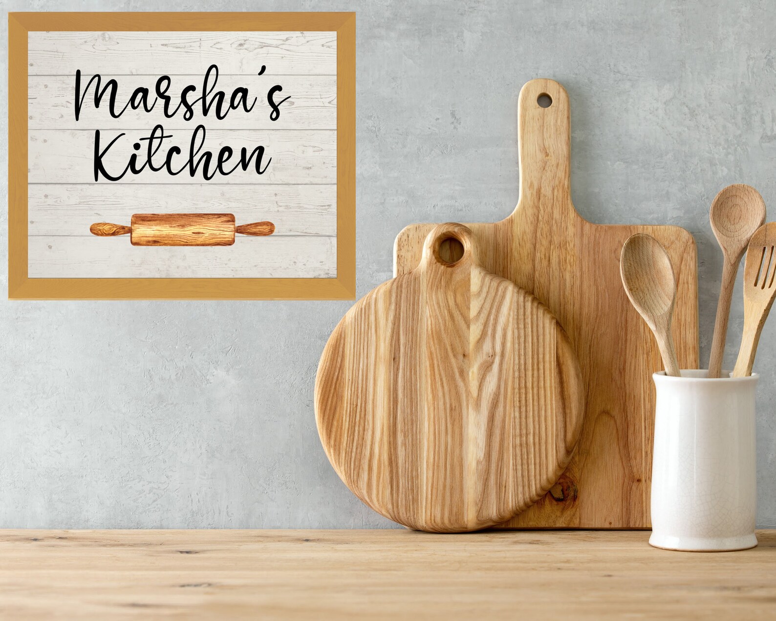 Custom Kitchen Sign Personalized Kitchen Décor Wall Art - Etsy
