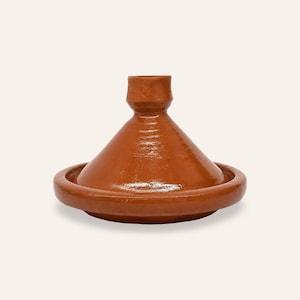 Moroccan Glazed Ceramic Tagine 20cm | Cooking Tagine | Handmade Clay Pot | Moroccan Clay Tagine | Morocco