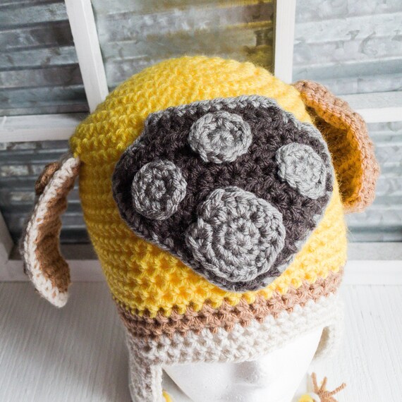 Yellow Paw Patrol Hat - Rubble