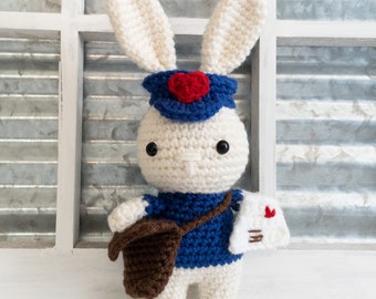 Mail Carrier - Mail Bunny - Bunny - Mail Carrier Bunny - Mail - Postal Worker - Post Office - USPS - Letters - Special Delivery - Snail Mail