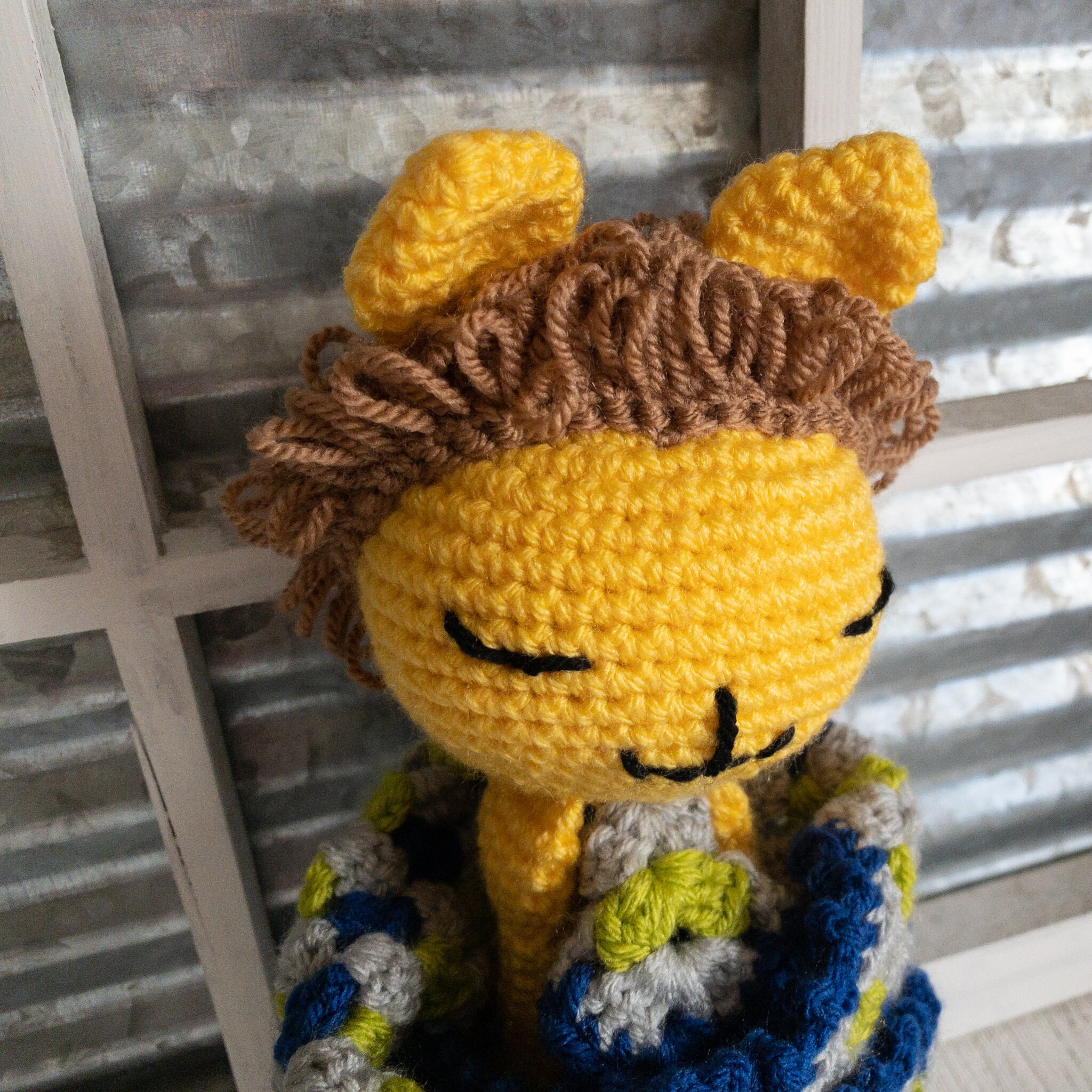 Lion Lovey Lion Blanket Lion Baby Blanket Lion Lovey Etsy