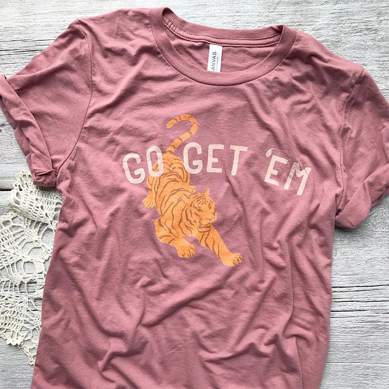 Go Get 'Em Tiger Tee / T Shirt image 1