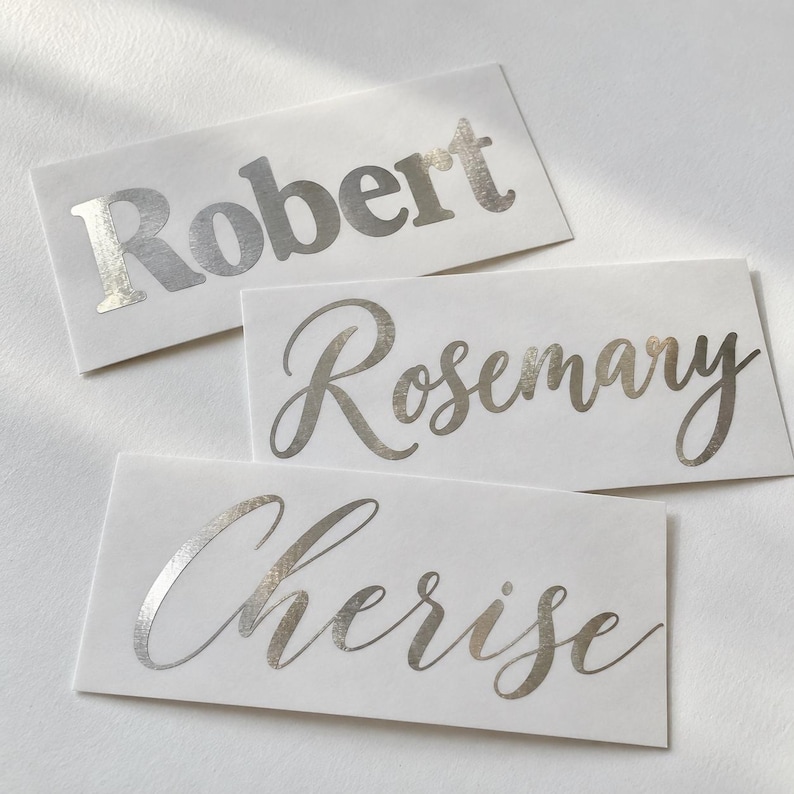 Sticker Cursive Name Custom Vinyl Name Decals: Peel & Stick Personalized Stickers for ...