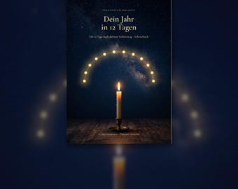 Birthday Journal PDF: Your Year in 12 Days – Astrology Workbook for Printing, A4 German