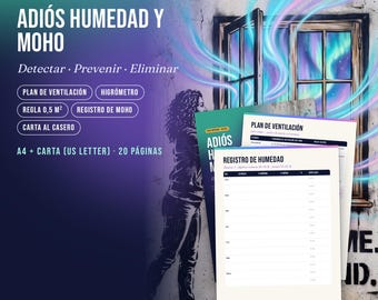 Guía Humedad y Moho Imprimible | Elimina Moho Negro, Condensa, Piano di Ventilazione | Inquilino, Carta al Casero PDF