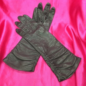 Vintage I Magnin Soft Italian Leather Gloves, 6 1/2