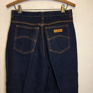 P.S. Gitano Ultra Dark Denim Jeans, High Waist Vintage 14 - Etsy