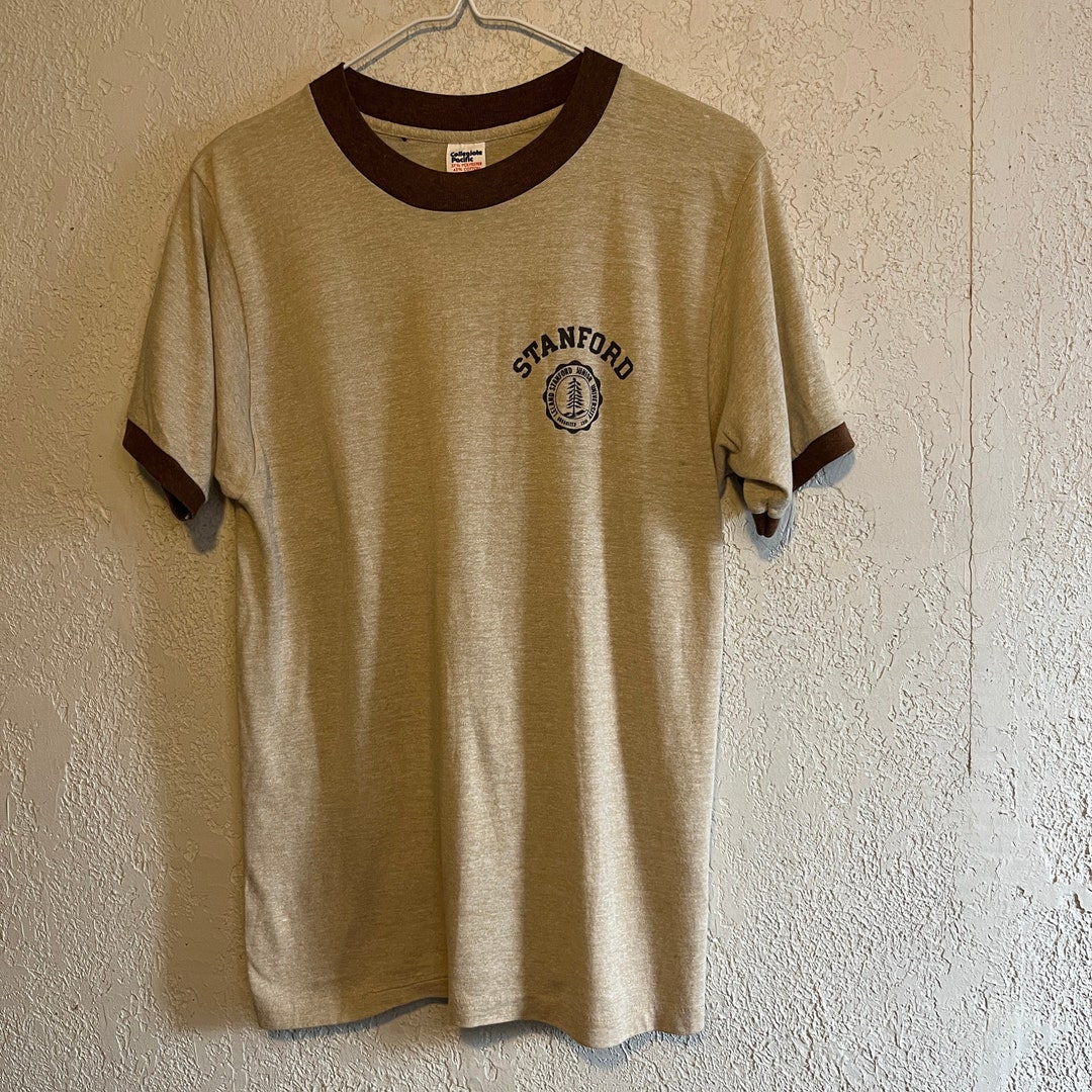 Vintage Leland Stanford Junior University Ringer T-shirt . L Vintage Leland Stanford Junior University Ringer T-shirt . L