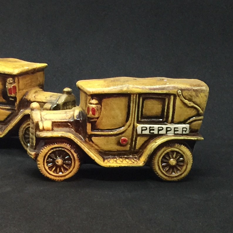Vintage Cars Salt & Pepper Shakers Treasure Craft Style | Etsy