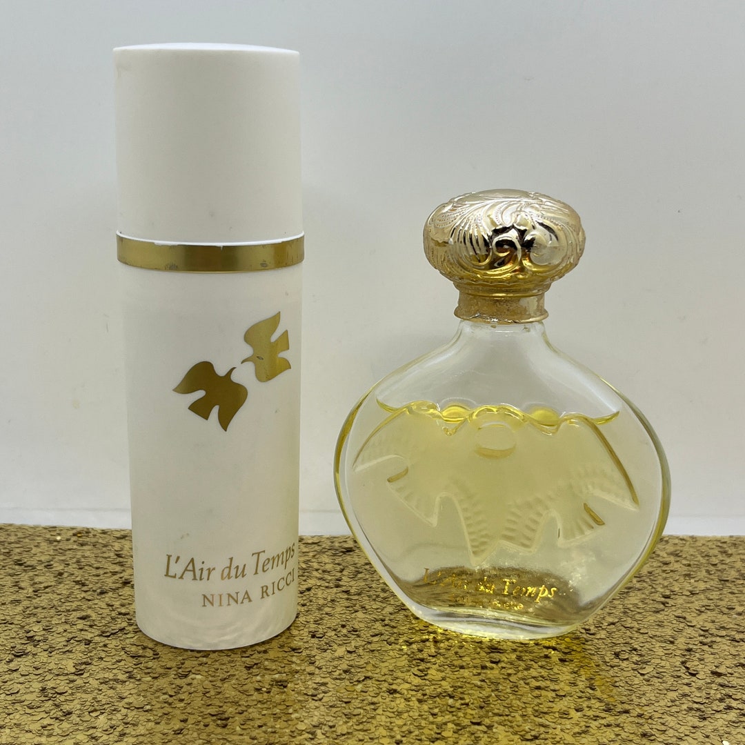 2x Vintage L'air Du Temps Eau De Toilette Nina Ricci . Partial