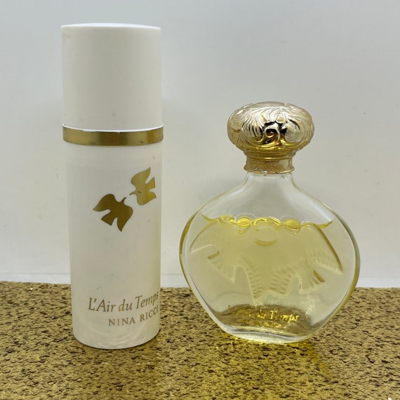 2x Vintage L'air Du Temps Eau De Toilette Nina Ricci . Partial