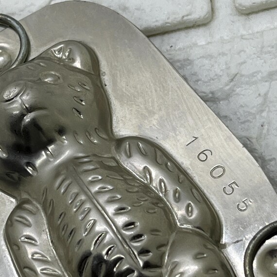 ヴィンテージ オランダ手工芸品 テディベア チョコレート型