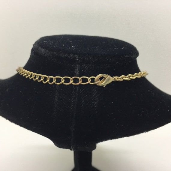 Vintage Rhinestone Statement Necklace ~ Unique Ch… - image 4