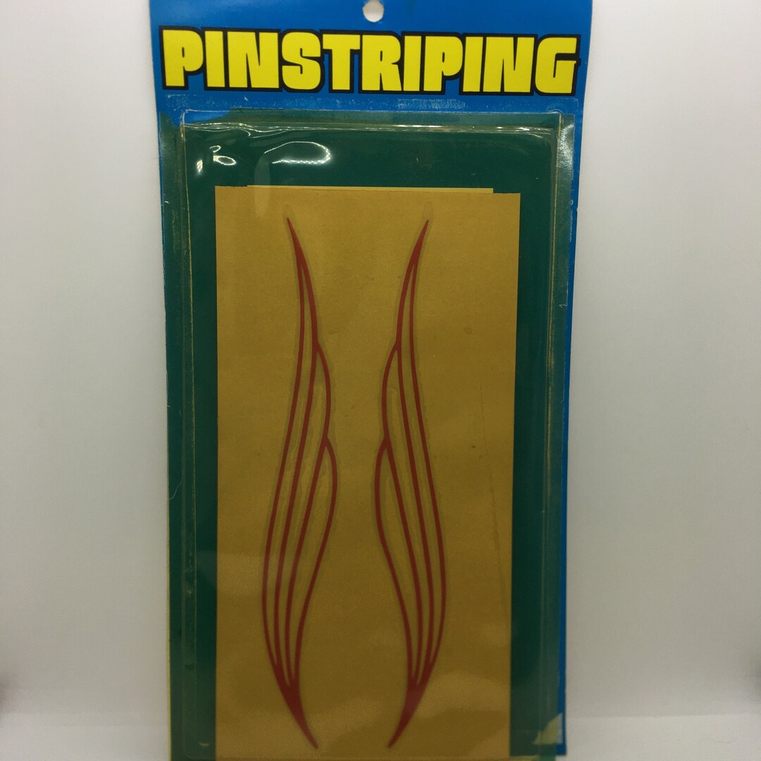 New Vintage Pinstripe Pin Stripe Decals 3 Pkgs Hotrod Trucker Sticker ...