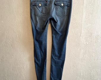 True Religion Vintage Jeans  ~ Skinny Cut 703605 ~ 38" Waist