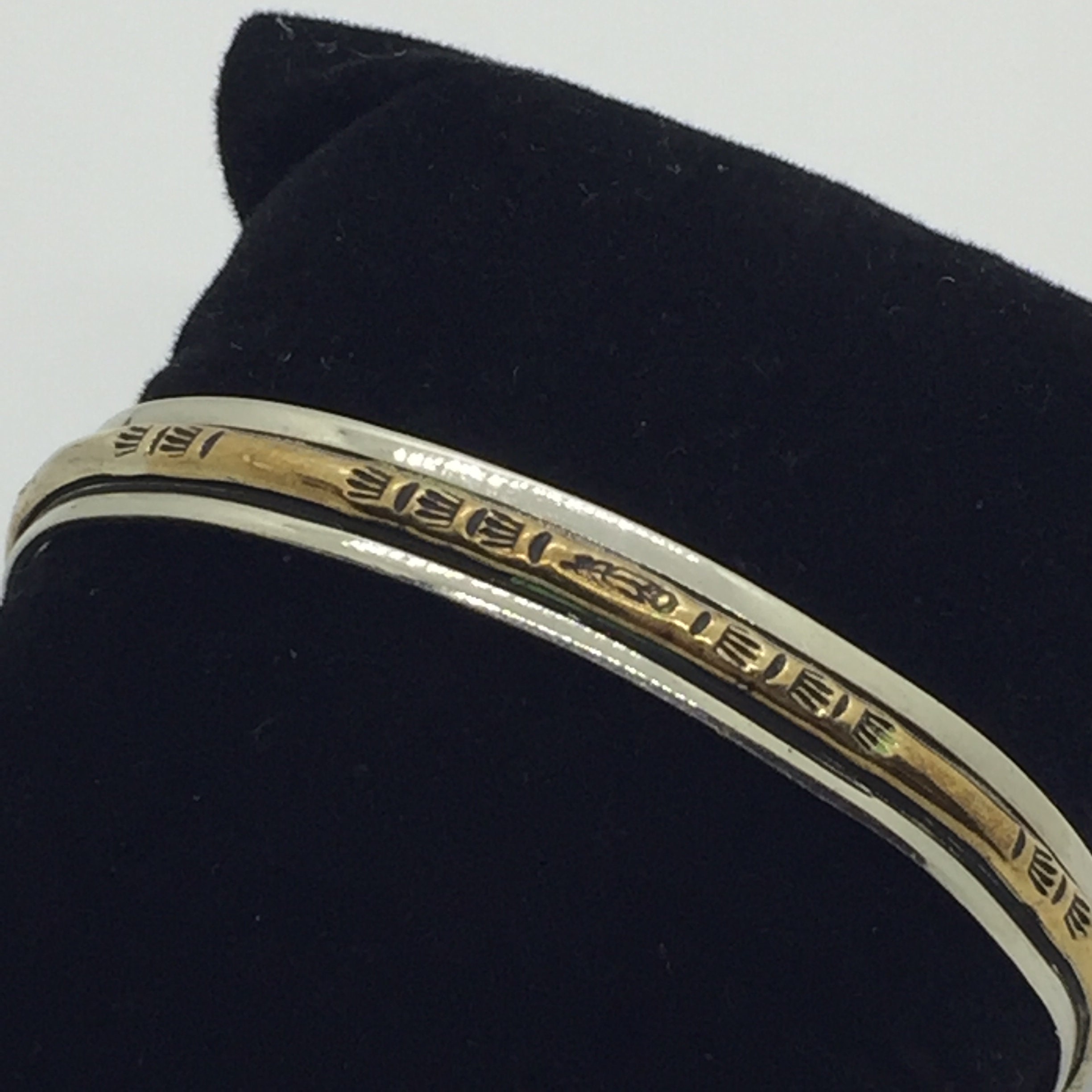 Sterling T Enreka ナバホ Vintage バングル STERLING