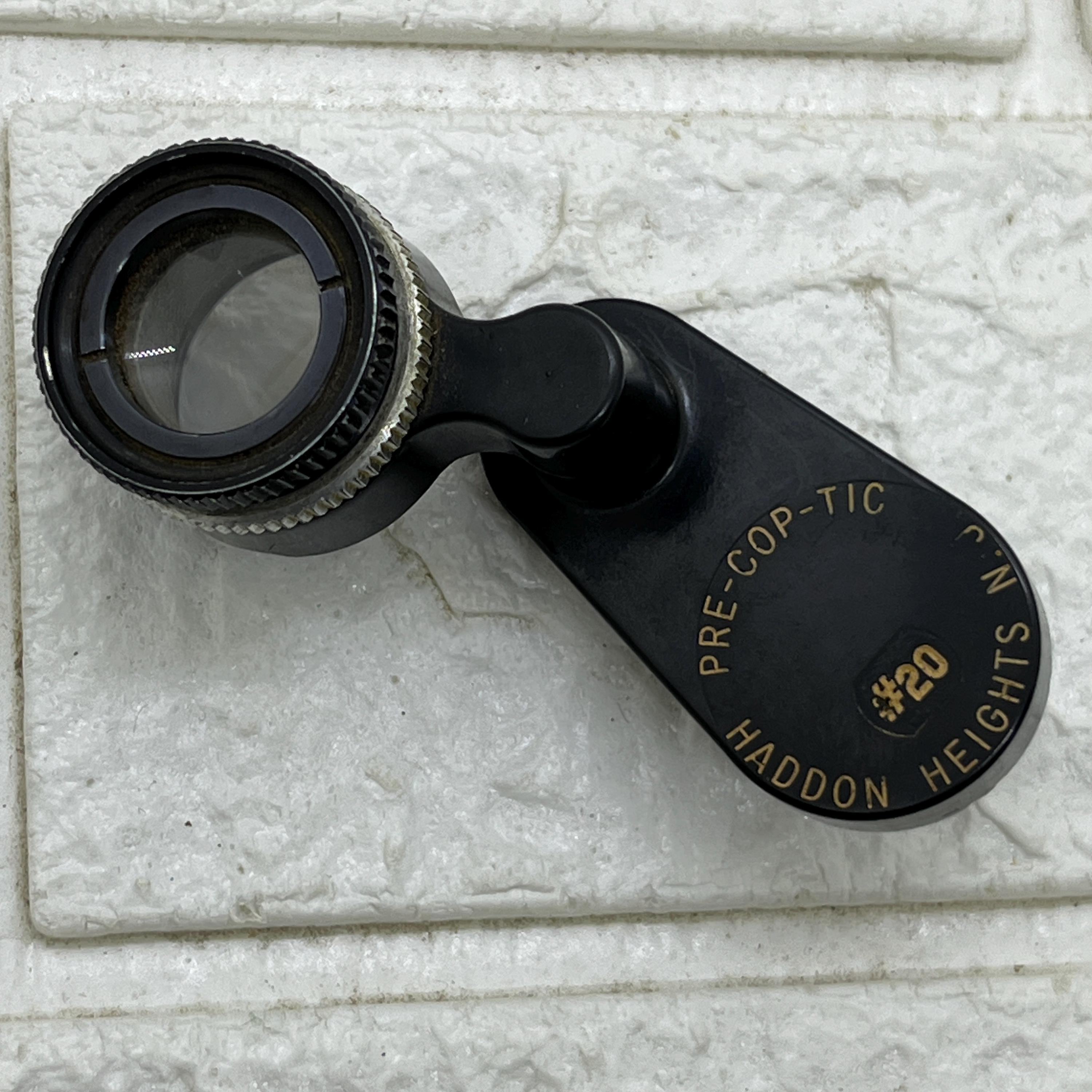 Vintage Magnifying Loupe . Pre-cop-tic #20, Haddon Heights, NJ - Etsy