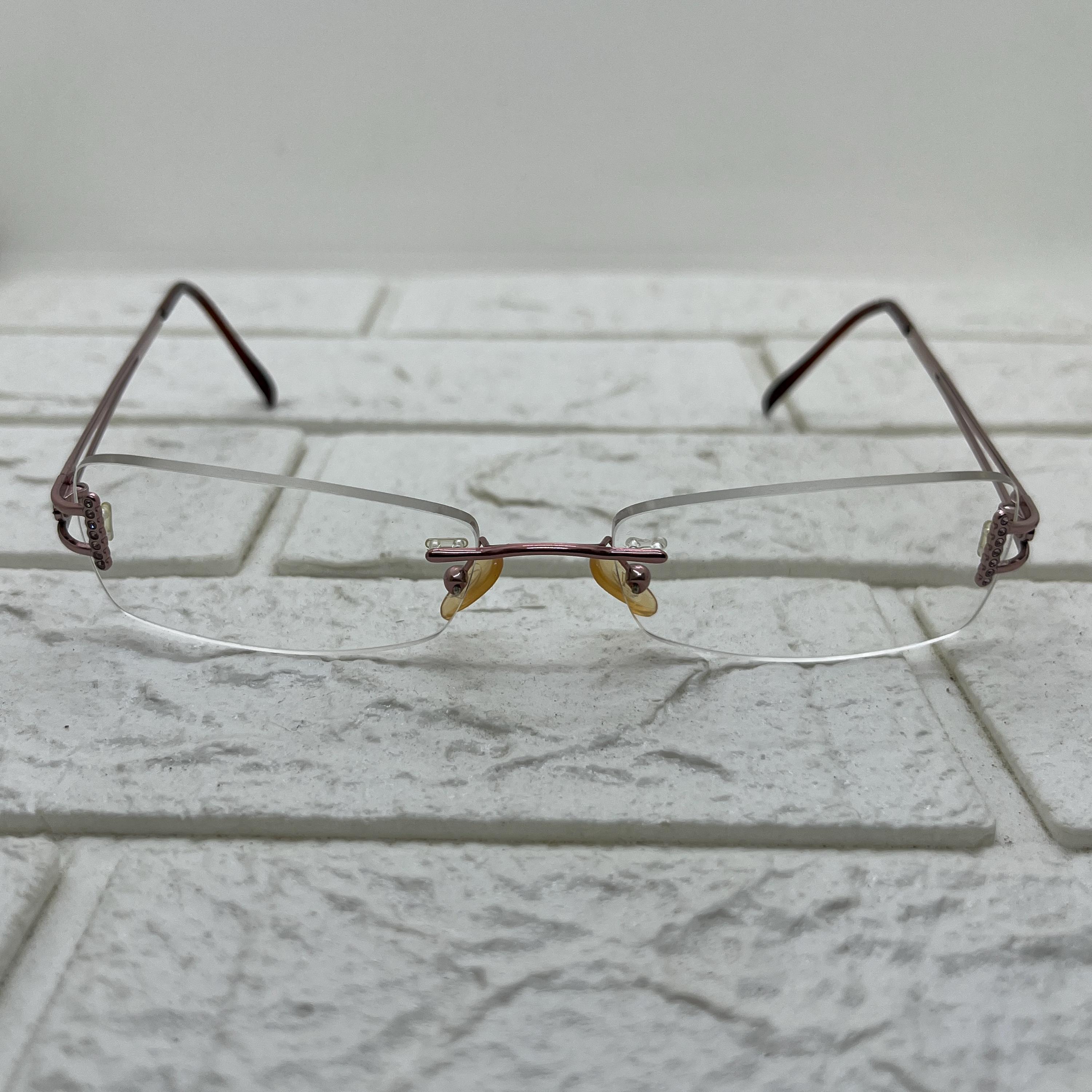 Vintage Y2k Valentino Rimless Eyeglasses Rx Glasses Frames  display picture 1