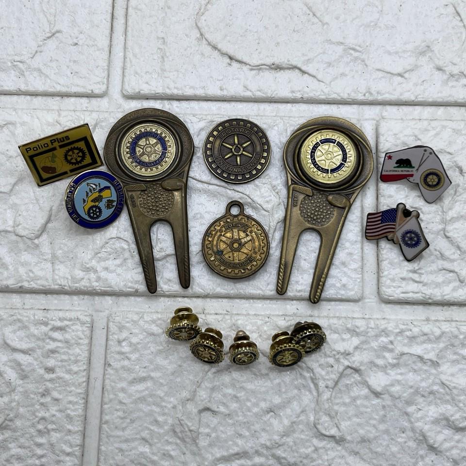 Vintage Rotary International Pins - Etsy