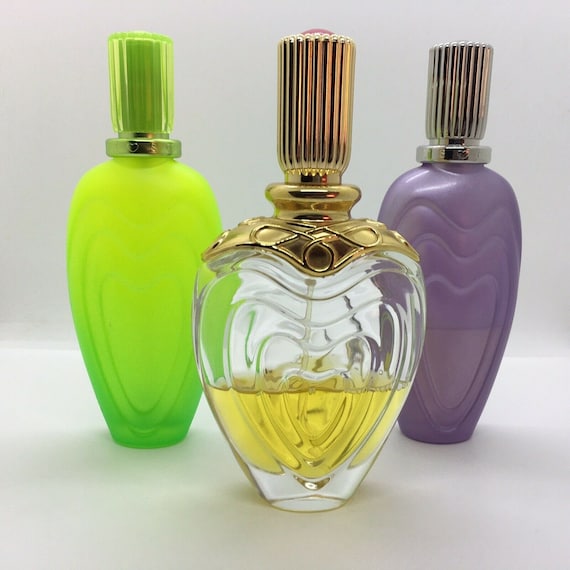 Buy Vintage Escada Fragrance Bottle Lot Loving Bouquet . Lily Chic