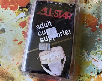 Jockstrap Vintage Towncraft Années 50 – Homme, Taille S, Blanc – Neuf Sans étiquette