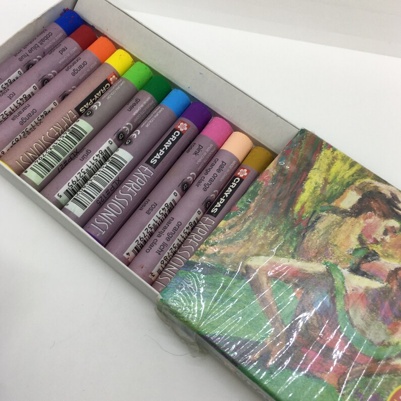 Oil Pastels Lot Sakura Craypas & Loew Cornell New Derwent Etsy UK