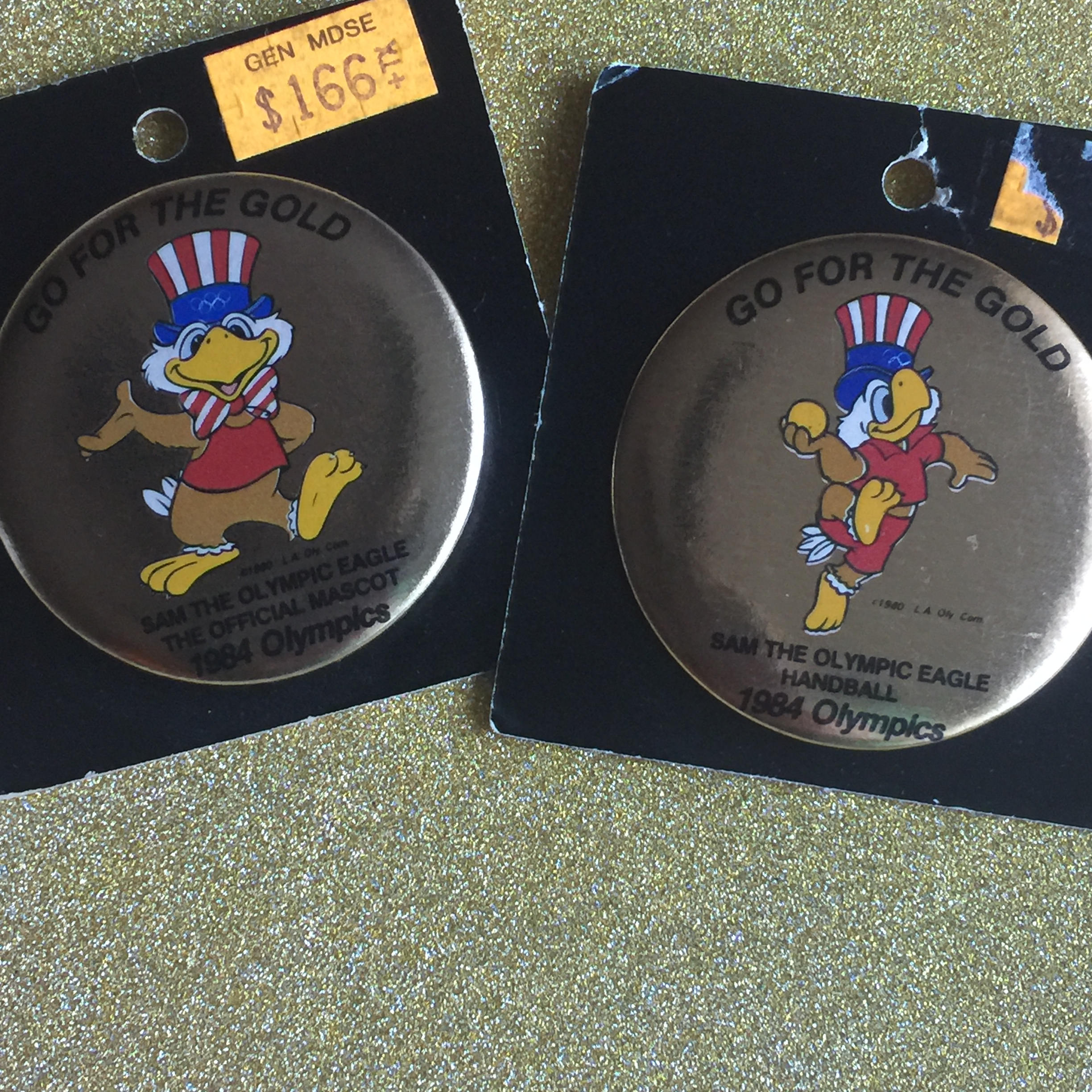 2 grandes tasses en verre des Jeux olympiques de Los Angeles