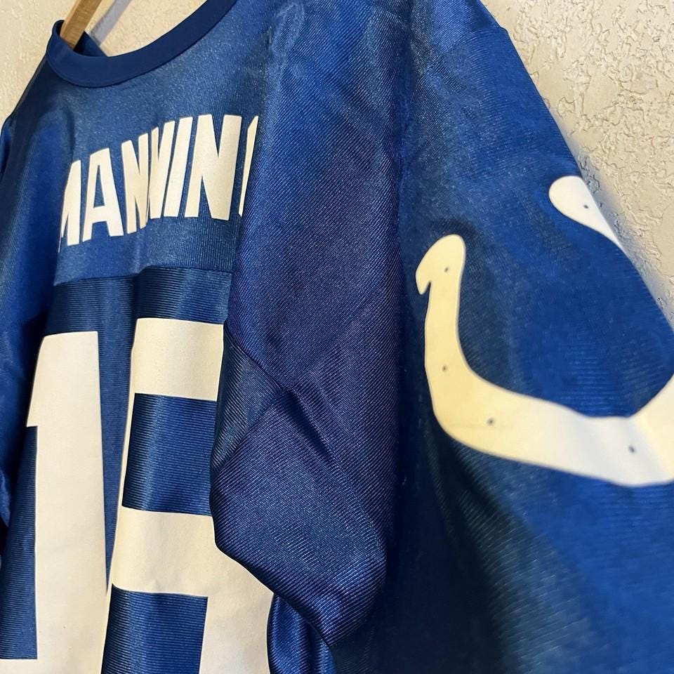ペイトン・マニング 18 ブルー インディアナポリス・コルツ NFL 選手