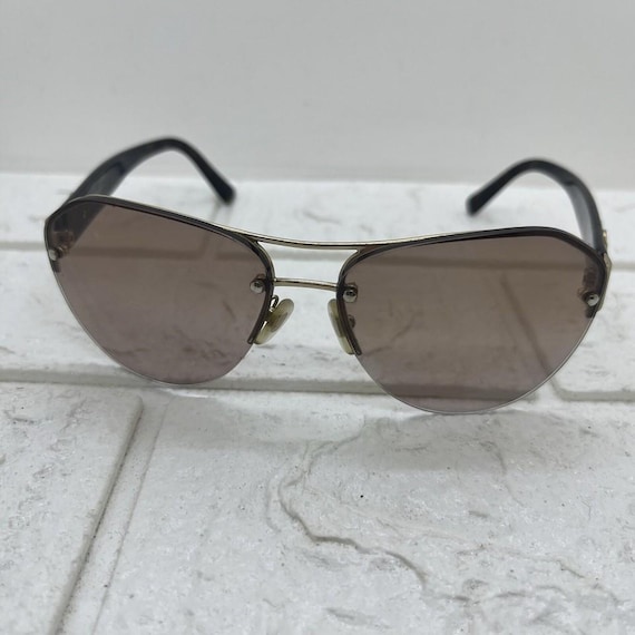 Worn Vintage Versace MOD 2143 1252/13 Sunglasses Rimless  display picture 2