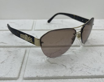 Worn Vintage Versace MOD 2143 1252/13 Sunglasses Rimless  display picture 1