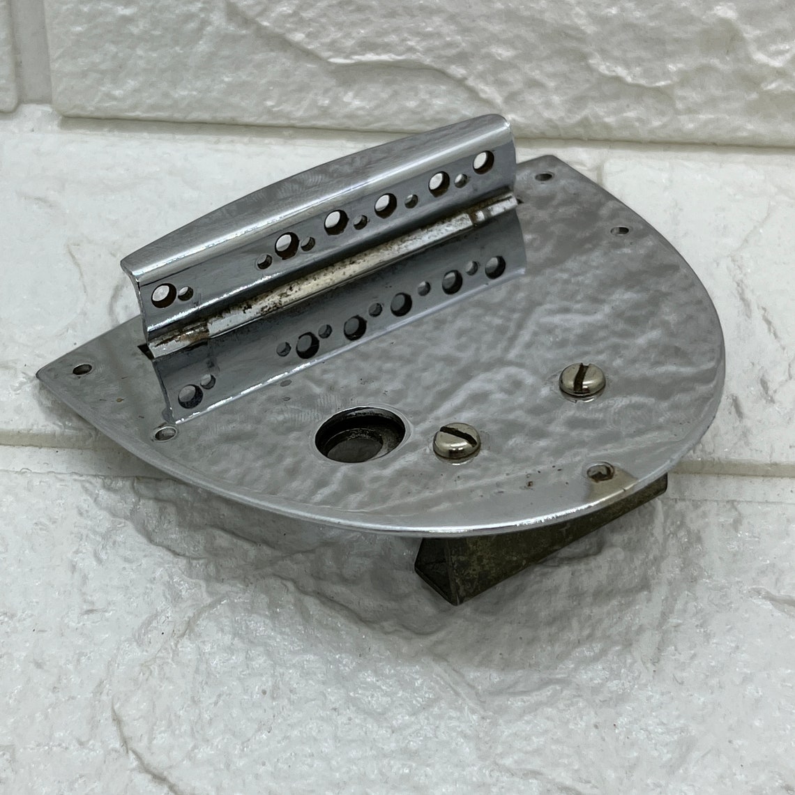 Vintage Offset Tremolo Tailpiece Assembly Jaguar/jazzmaster Etsy