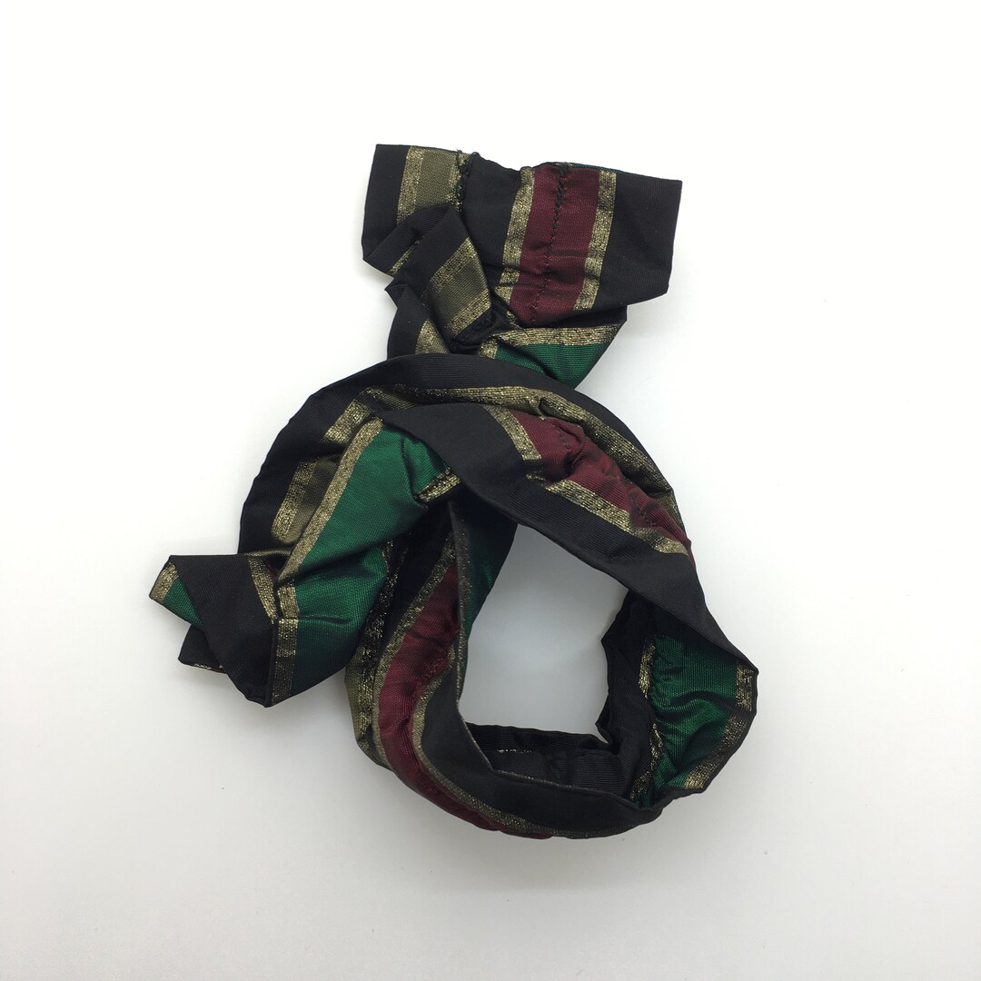 Vintage Metallic Wirewrap Hair Tie Accessory Ponytail Wrap Etsy