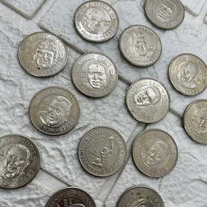 15x San Francisco 49ers Then and Now 1994-95 Vintage Collectible Tokens
