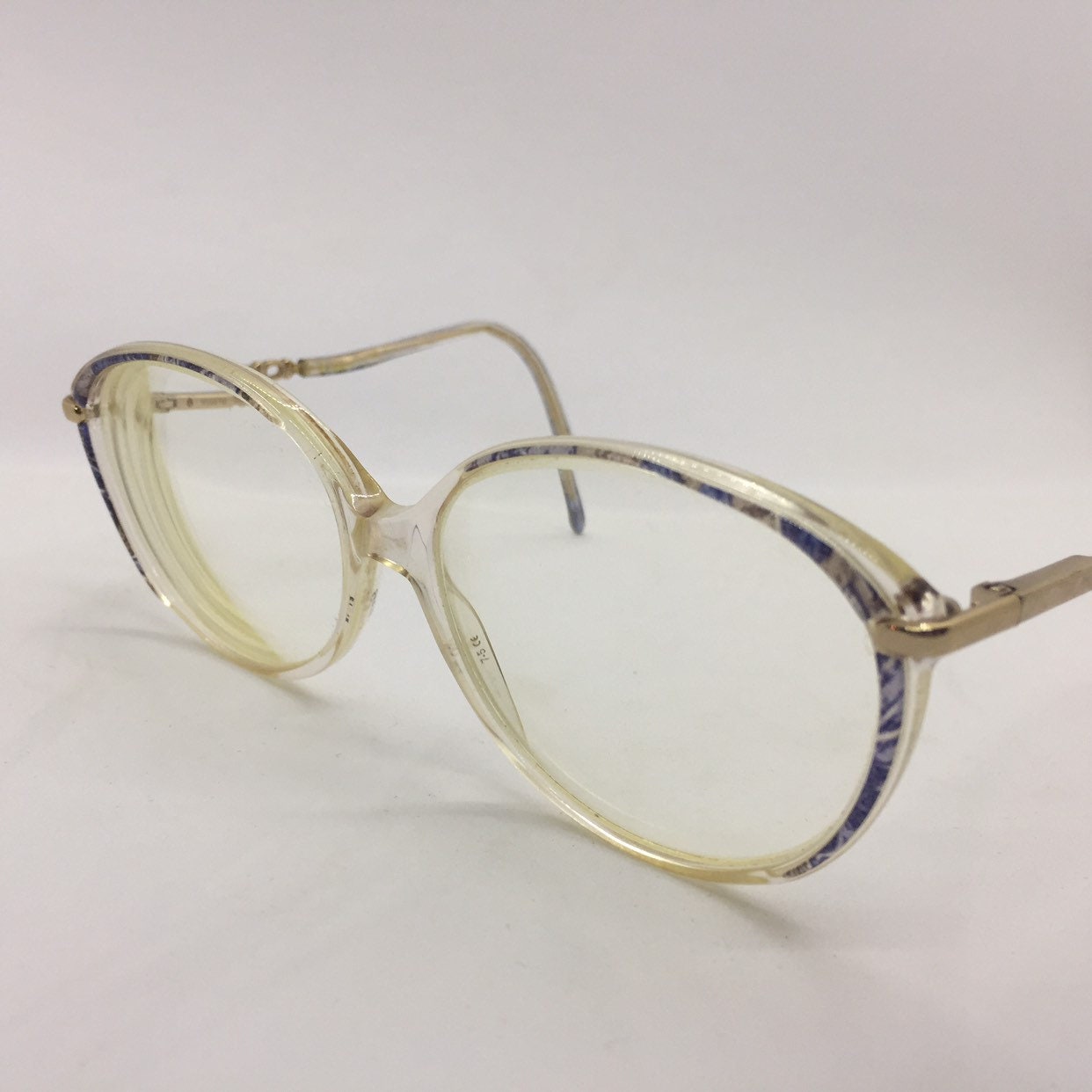 Vintage 80s Safilo Elasta Frames Glasses (BIN 008) Elasta by Safilo 3024 363 Vintage 80s Glasses Frames – Ed  main image 3