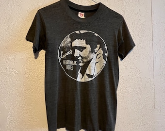 Vintage Lupo's Heartbreak Hotel Elvis Presley T-Shirt by Two's Co. Small . Joe Strummer The Clash