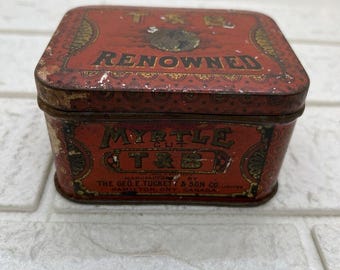 ヴィンテージ スリーA タバコ缶 – ゴールデンバージニア